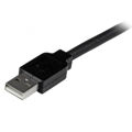 Cabo Micro USB Startech USB2AAEXT5M Preto