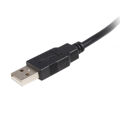 Cabo USB a para USB B Startech USB2HAB50CM Preto