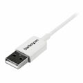 Cabo USB para Micro USB Startech USBPAUB1MW Branco 1 M