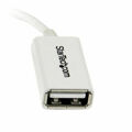 Cabo Micro USB para USB Startech Uusbotgw Branco