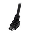 Cabo USB para Micro USB Startech USBAMB2MD Preto