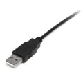 Cabo USB a para USB B Startech USB2HABM1M Preto