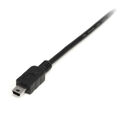 Cabo Micro USB Startech USB2HABM50CM USB a Mini USB B Preto