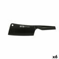 Cutelo de Cozinha Quttin Black Edition 17,5 cm 2,5 mm (6 Unidades)