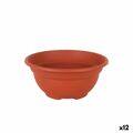 Vaso Dem Greentime Redonda Tigela Castanho ø 20 X 9 cm (12 Unidades)