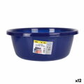 Bacia Dem Eco Redondo Azul 10 L 37 X 37 X 14 cm (12 Unidades)