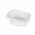 Recipiente para Conservar Alimentos Algon Reutilizável 375 Ml Transparente Oval 15 X 11 X 5 cm (12 Unidades)