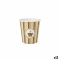 Conjunto de Copos Algon Cartão Café 50 Peças 120 Ml (12 Unidades)