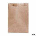 Set de Bolsas Algon Descartáveis Papel Kraft 25 Peças 13 X 18 cm (36 Unidades)