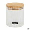 Frasco Quttin Vidro de Borosilicato 500 Ml (12 Unidades)