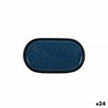 Bandeja de Aperitivos La Mediterránea Chester Azul Oval 13 X 8 X 4 cm (24 Unidades)