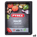 Travessa para o Forno Pyrex Magic Retangular Metal 6 Unidades 40 X 31 cm