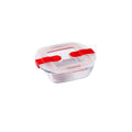 Lancheira Hermética Pyrex Cook & Heat 15 X 12 X 4 cm 350 Ml Transparente Vidro (6 Unidades)