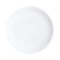 Prato de Sobremesa Luminarc Pampille Branco Vidro (19 cm) (24 Unidades)