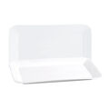 Recipiente de Cozinha Quid Basic Retangular Cerâmica Branco (6 Unidades) (31 X 18 cm)