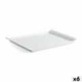 Recipiente de Cozinha Quid Gastro Fresh Cerâmica Branco (31 X 23 cm) (6 Unidades)