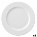 Plat Bord Ariane Prime Cerâmica Branco (ø 29 cm) (6 Unidades)