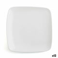 Plat Bord Ariane Vital Quadrado Cerâmica Branco (24 X 19 cm) (12 Unidades)