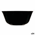 Tigela Luminarc Carine Preto Multiusos Vidro (12 cm) (24 Unidades)