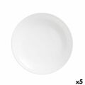 Fruteira Luminarc Diwali Redondo Branco Vidro (ø 26 cm) (5 Unidades)