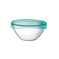 Saladeira Luminarc Keep'n Lagon Transparente com Tampa Vidro (ø 17 cm) (6 Unidades)