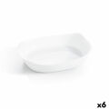 Recipiente de Cozinha Luminarc Smart Cuisine Retangular Branco Vidro 30 X 22 cm (6 Unidades)