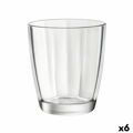 Copo Bormioli Rocco Pulsar Transparente Vidro (6 Unidades) (305 Ml)