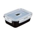 Lancheira Hermética Luminarc Pure Box Preto 1,22 L Vidro (6 Unidades)