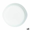 Recipiente de Cozinha Luminarc Smart Cuisine Redonda Branco Vidro ø 28 cm (6 Unidades)