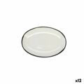 Bandeja de Aperitivos Ariane Vital Filo Cerâmica Branco ø 26 cm (12 Unidades)