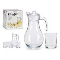 Conjunto de Copos Vidro 5 pcs Jarra 4 X (40 Cl) / 1 X (1,8 L)