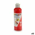 Pintura de Dedos 200 Ml Laranja 12 Unidades