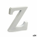 Letra Z Madeira Branco (2 X 16 X 14,5 cm) (24 Unidades)