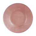 Plat Bord Cor de Rosa Vidro 6 Unidades (21 X 2 X 21 cm)