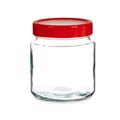 Bote Vermelho Transparente Vidro Polipropileno (1 L) (12 Unidades)