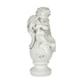 Figura Decorativa Anjo Branco (22 X 22 X 48 cm) (2 Unidades)