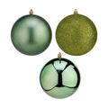 Conjunto de Bolas de Natal Verde (15 X 16 X 15 cm) (4 Unidades)