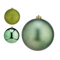 Conjunto de Bolas de Natal Verde Plástico (15 X 16 X 15 cm) (4 Unidades)