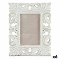 Moldura de Fotos 18,5 X 23 X 1,3 cm Branco Madeira Mdf (6 Unidades)