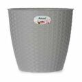 Vaso Stefanplast Cinzento Plástico 29 X 26,5 X 29 cm (6 Unidades)