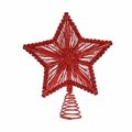 Estrela de Natal Vermelho Aço Plástico 20 X 5 X 25 cm (10 Unidades)