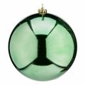 Bola de Natal Verde Plástico 20 X 20 X 20 cm (12 Unidades)