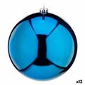 Bola de Natal Azul Plástico 20 X 20 X 20 cm (12 Unidades)
