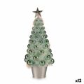 Figura Decorativa árvore de Natal Verde Polipropileno Pet 16 X 37,5 X 16 cm (12 Unidades)