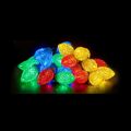 Grinalda de Luzes LED Multicolor 500 X 5 X 2 cm (12 Unidades)