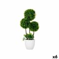 Planta Decorativa Bol Plástico 19 X 46 X 14 cm (6 Unidades)