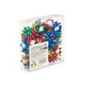 Argolas Brilho Multicolor Pvc 4 cm (12 Unidades)