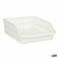 Organizador para Frigorífico Branco Plástico 26 X 9,3 X 30,5 cm (24 Unidades)