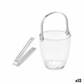 Balde de Gelo Transparente Metal Vidro 800 Ml (12 Unidades)