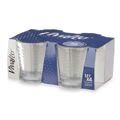 Conjunto de Copos Riscas Transparente Vidro 360 Ml (6 Unidades)